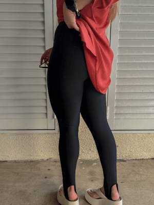 Calça Legging com pezinho