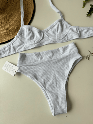 Biquíni Hot pants Branco