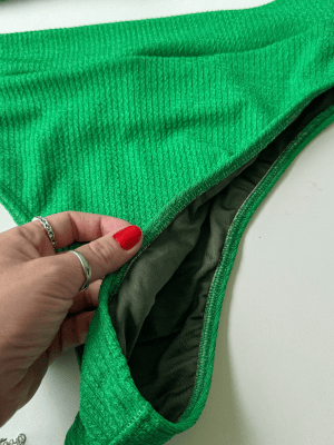 Biquíni Hot pants Cortininha  Verde