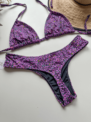 Biquíni Plus Size Asa Delta Fio Estampado